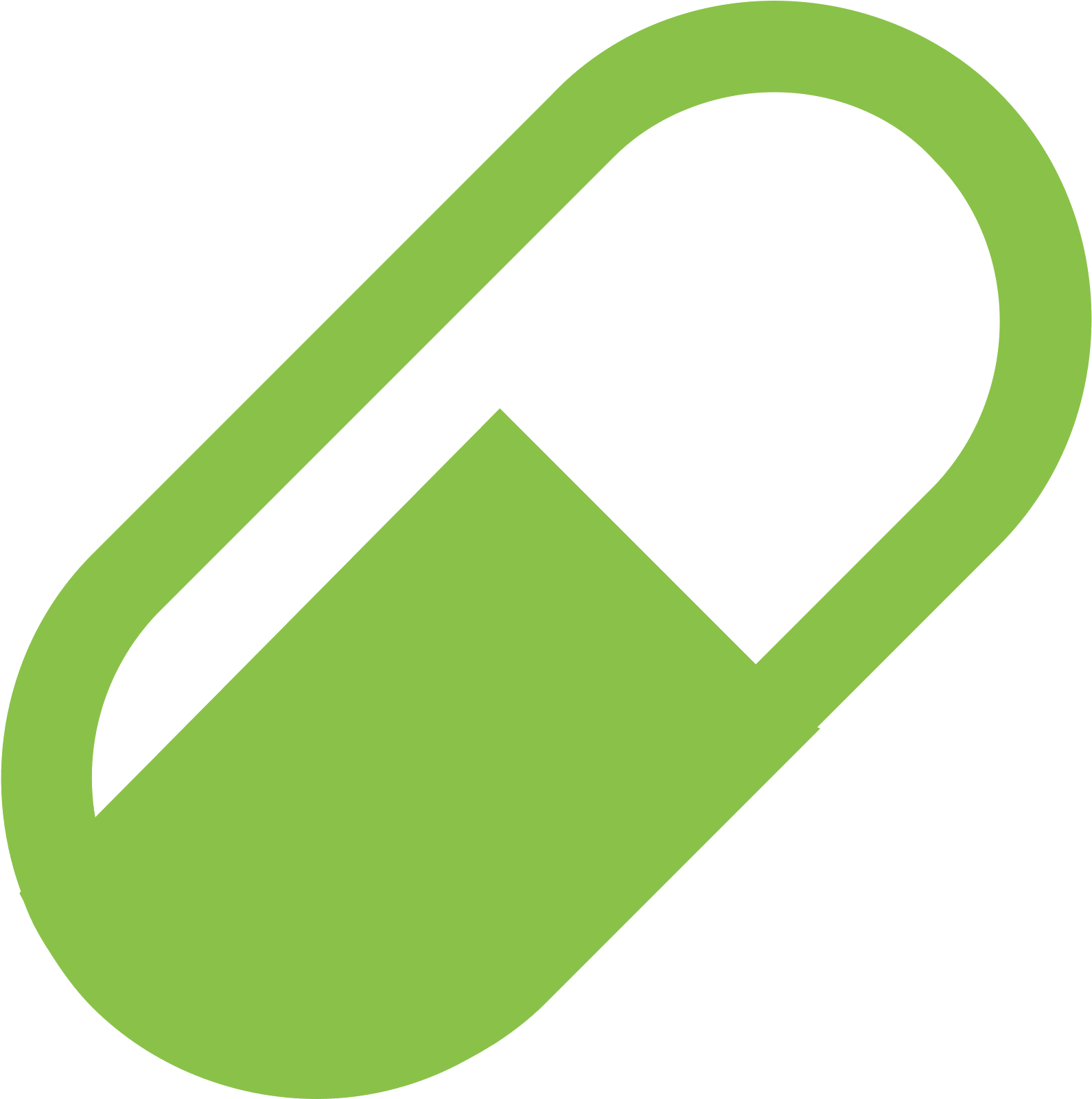 Neon Green Capsule Pill Icon PNG image