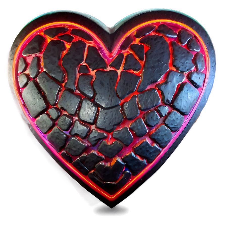 Neon Heart Symbol Png Gvw29 PNG image