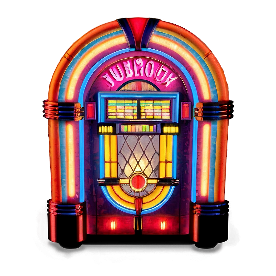 Neon Light Jukebox Png Jqc PNG image