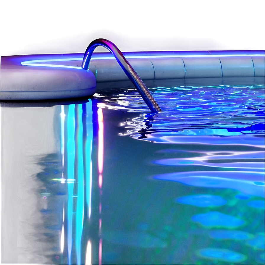 Neon Lit Swimming Pool Png Yyv4 PNG image