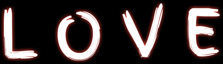 Neon Love Sign PNG image