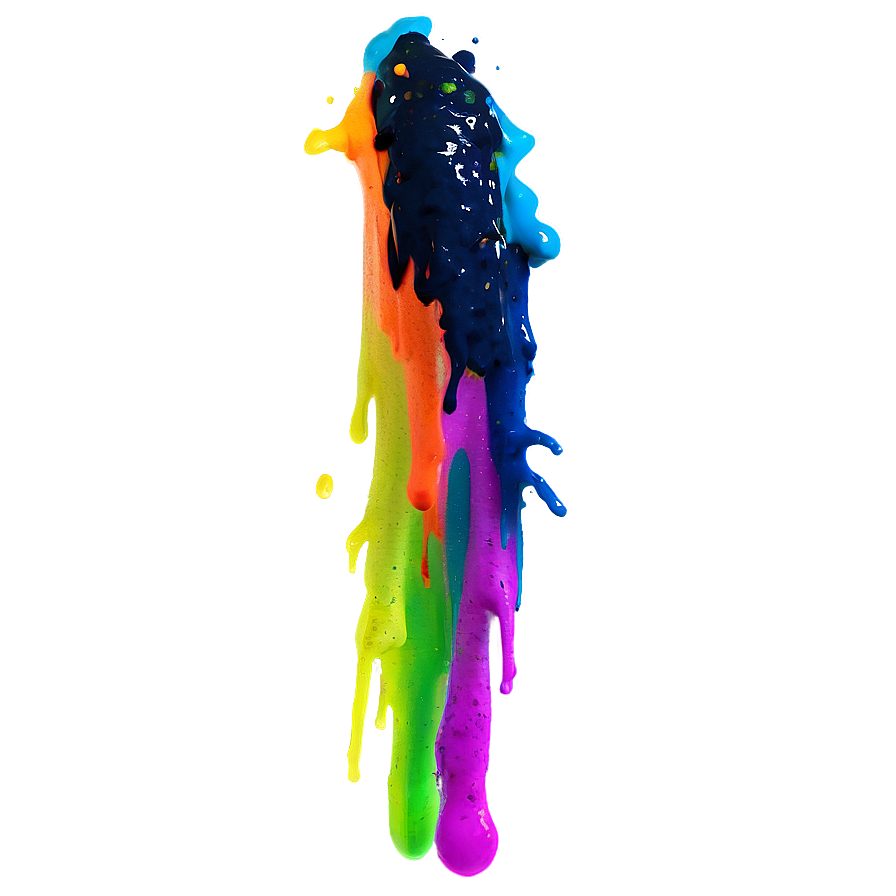 Neon Paint Splash Png 05242024 PNG image