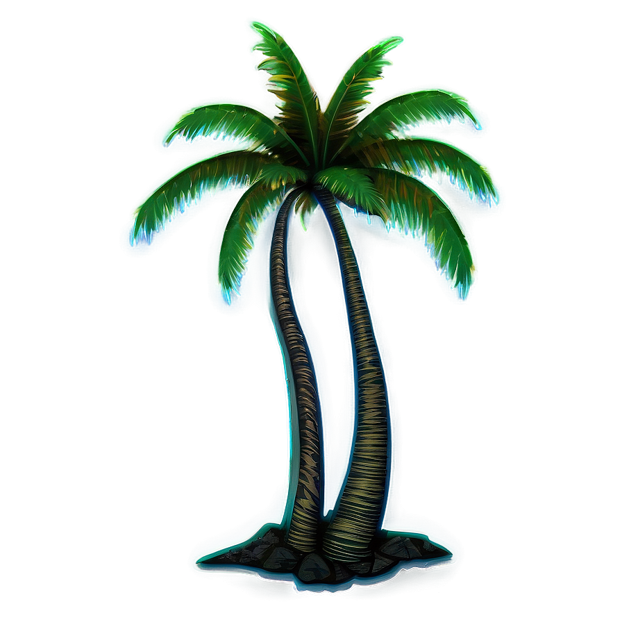 Neon Palm Tree Png Ate44 PNG image