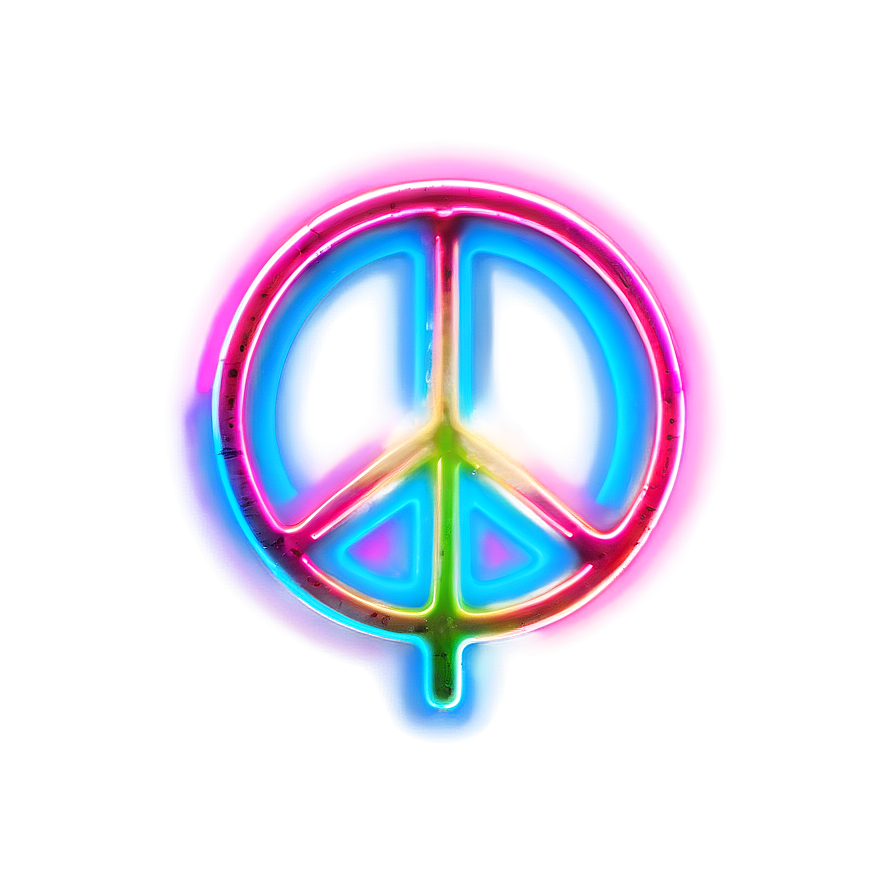 Neon Peace Sign Png 34 PNG image