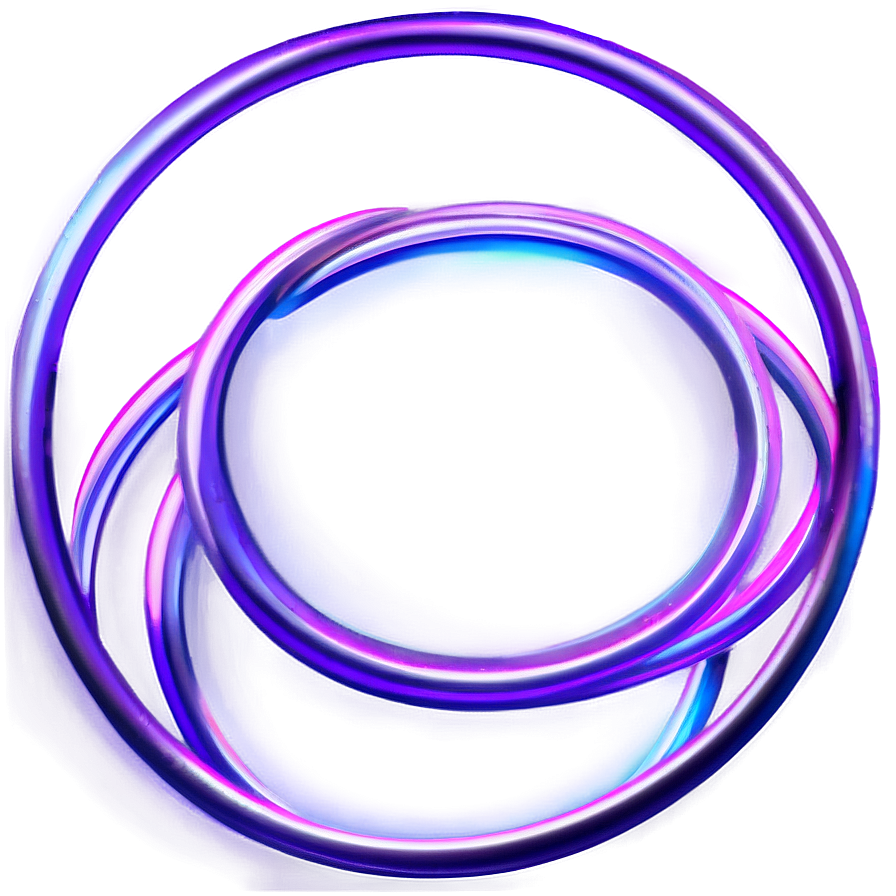 Neon Purple Circle Outline Png 10 PNG image