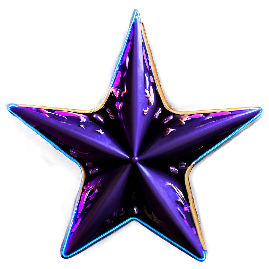 Neon Purple Star Image Png Wtw PNG image