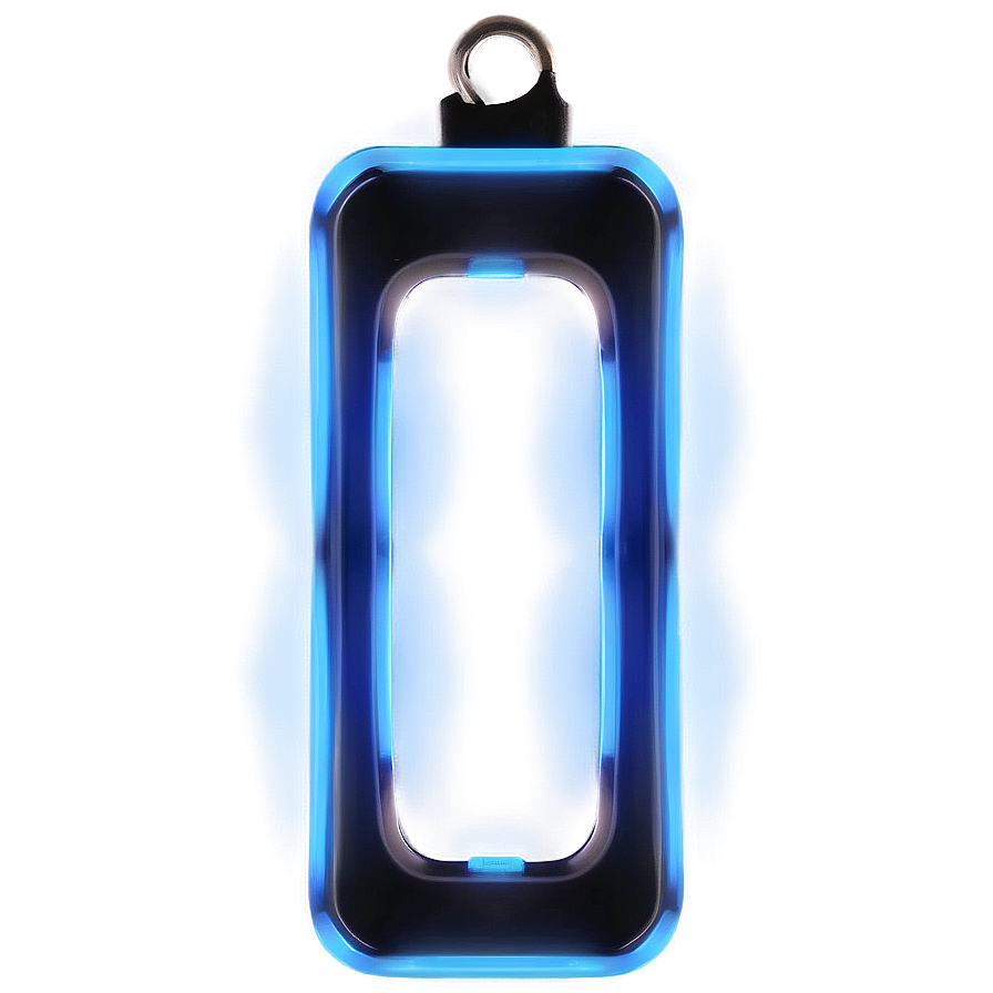 Neon Rectangle D PNG image