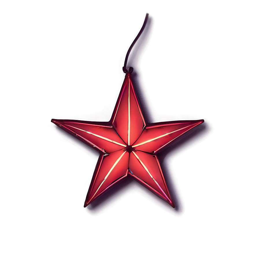 Neon Red Star Png Xva1 PNG image