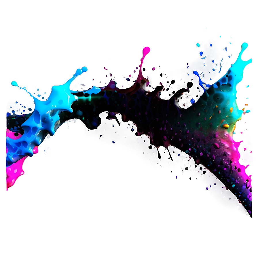 Neon Splash Effect Png 82 PNG image