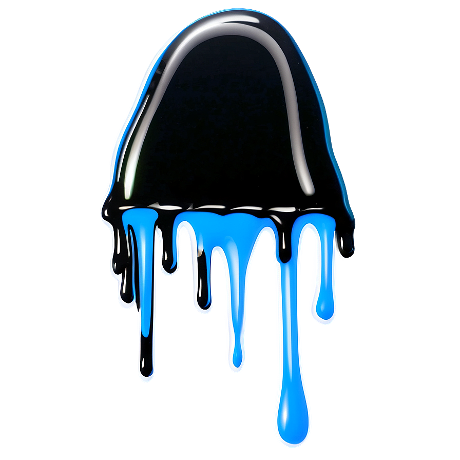 Neon Spray Paint Drip Png Woy13 PNG image