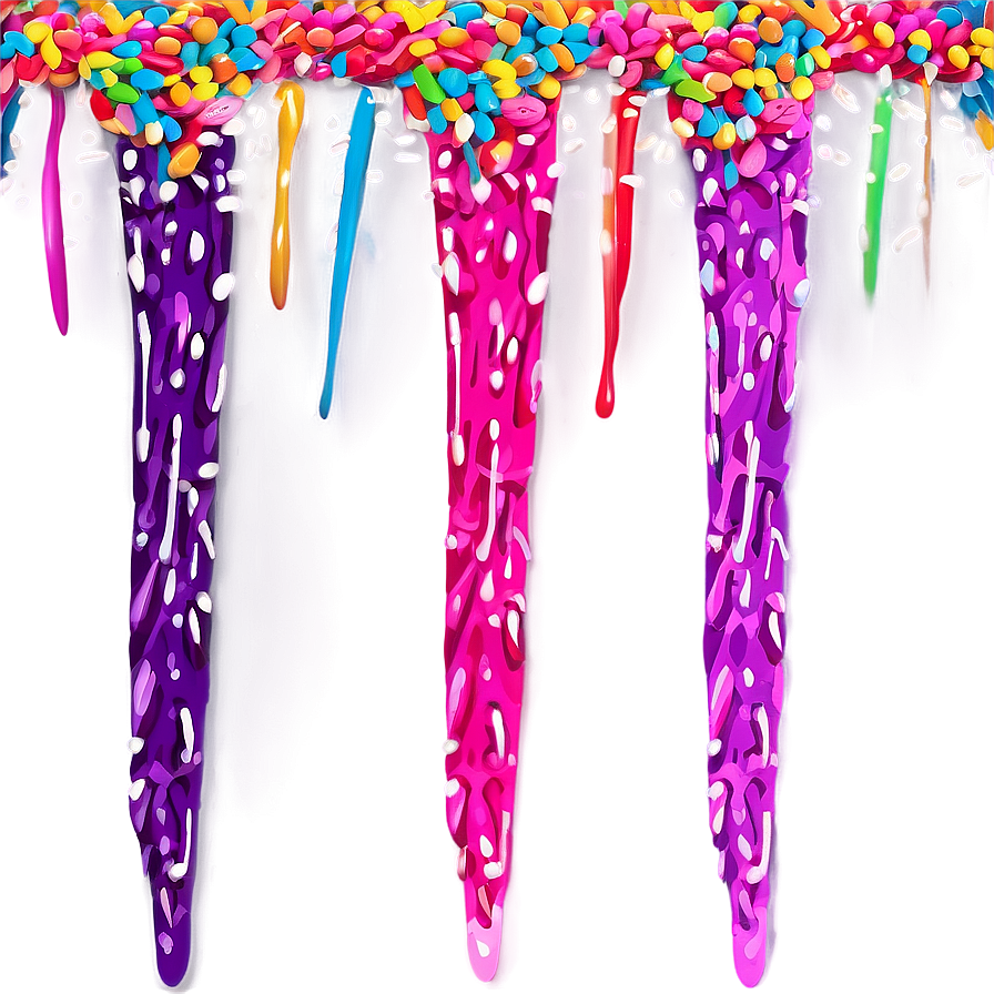 Neon Sprinkles Png 12 PNG image