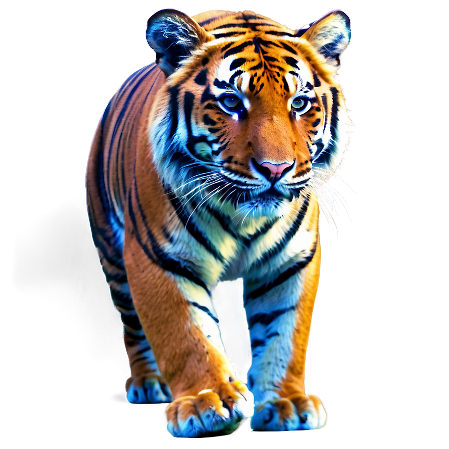 Neon Tiger Png 54 PNG image