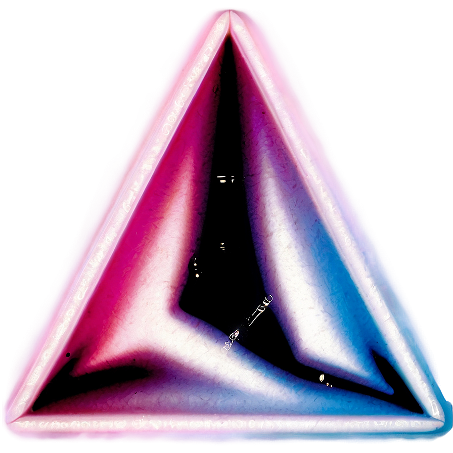 Neon Triangle Light Png 87 PNG image