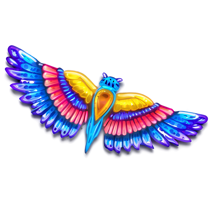 Neon Wings Png 47 PNG image