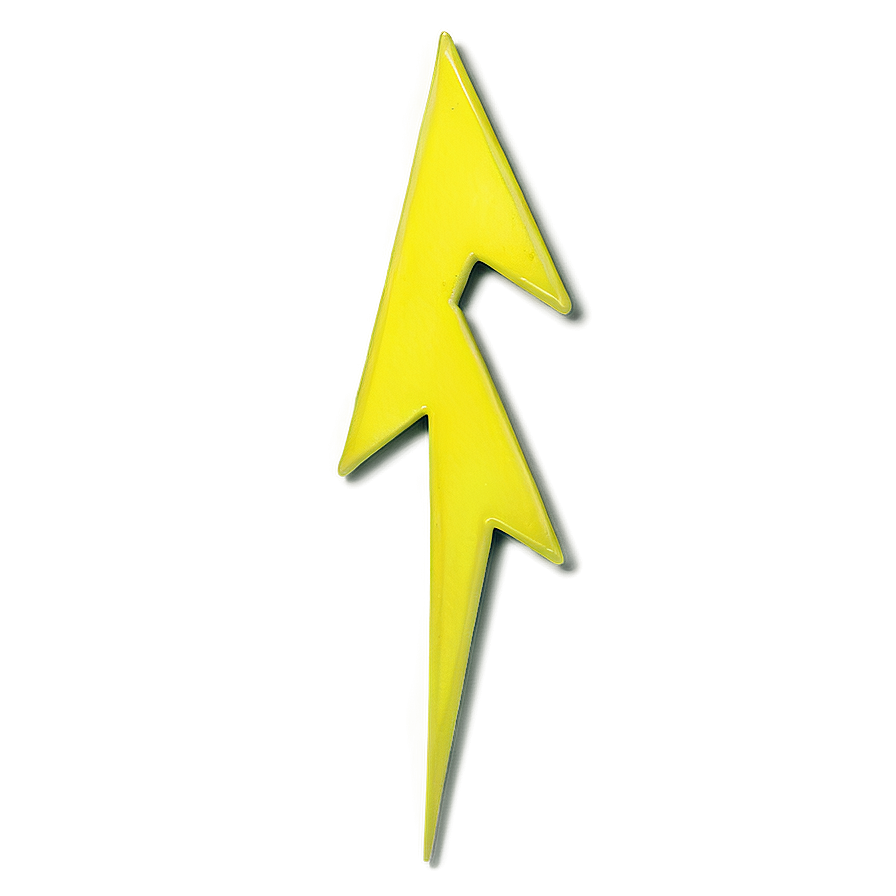 Neon Yellow Lightning Bolt Png Sia28 PNG image