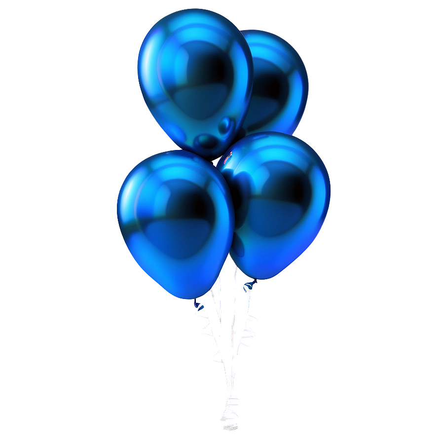 Neptune Blue Balloons Png 9 PNG image