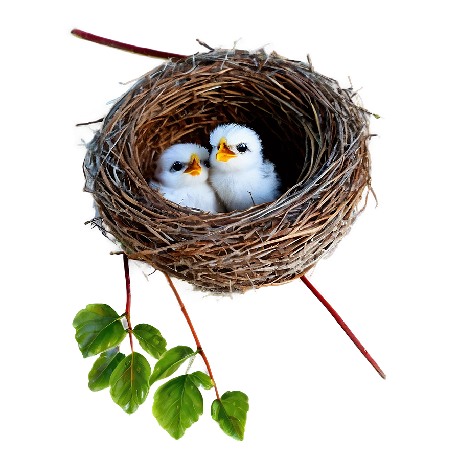 Nest With Baby Birds Png Oyg46 PNG image