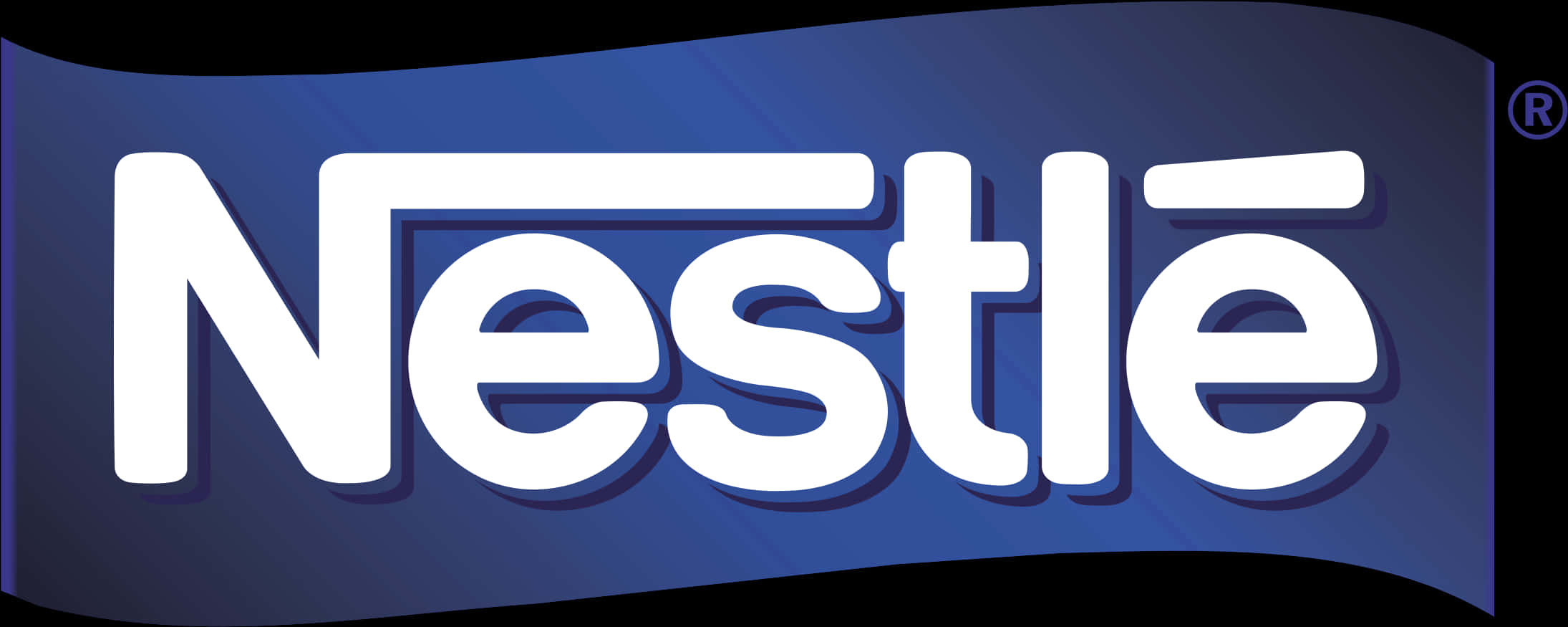 Nestle Logo Blue Background PNG image