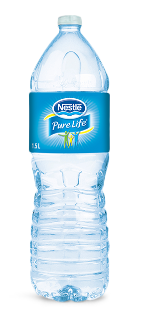 Nestle Pure Life1.5 L Water Bottle PNG image