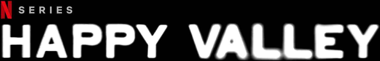 Netflix Happy Valley Series Logo PNG image