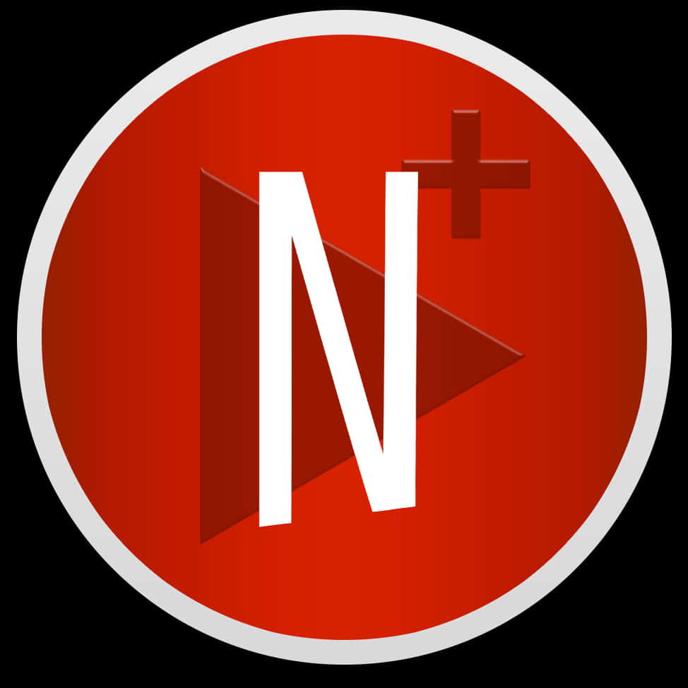 Netflix Logo Red Background PNG image