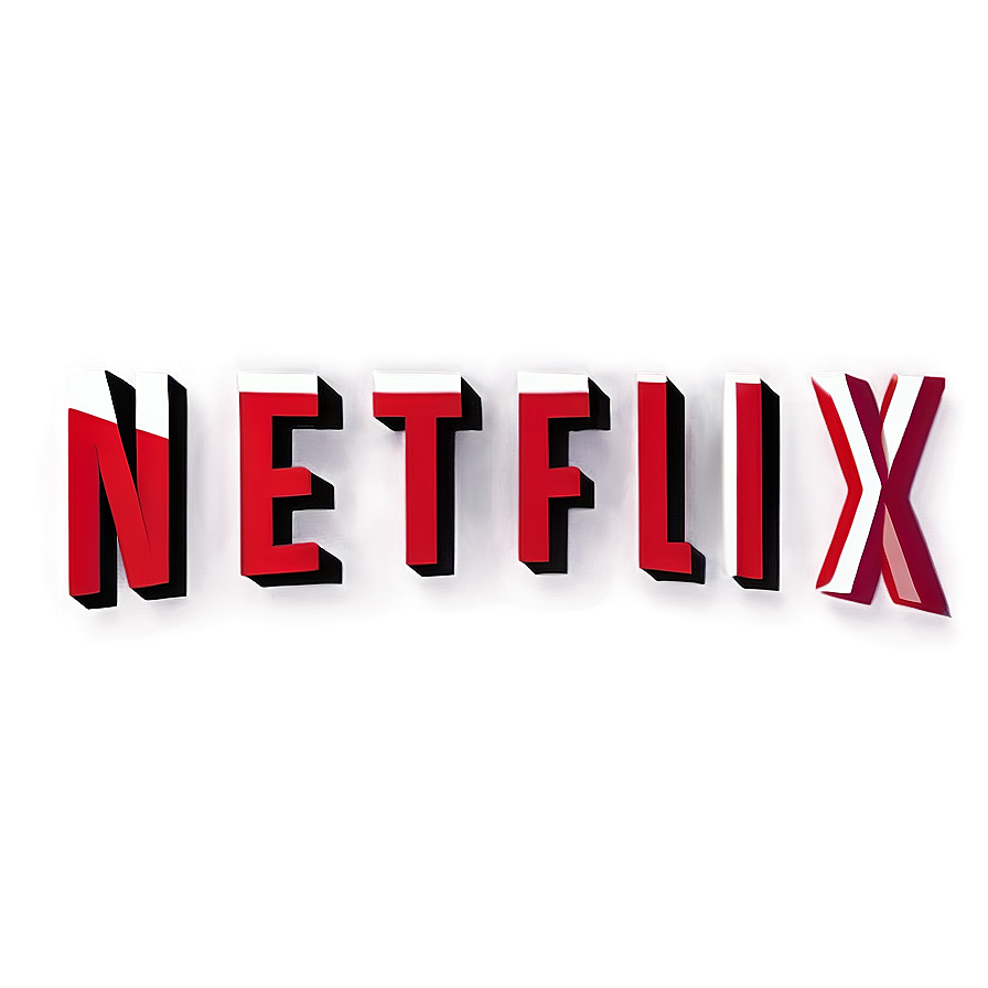 Netflix Logo White Png Nkj39 PNG image