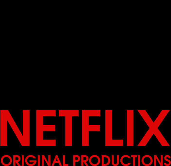 Netflix Original Productions Logo PNG image