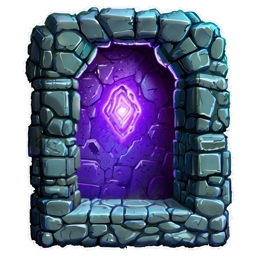 Nether Portal In The Desert Png Seb PNG image