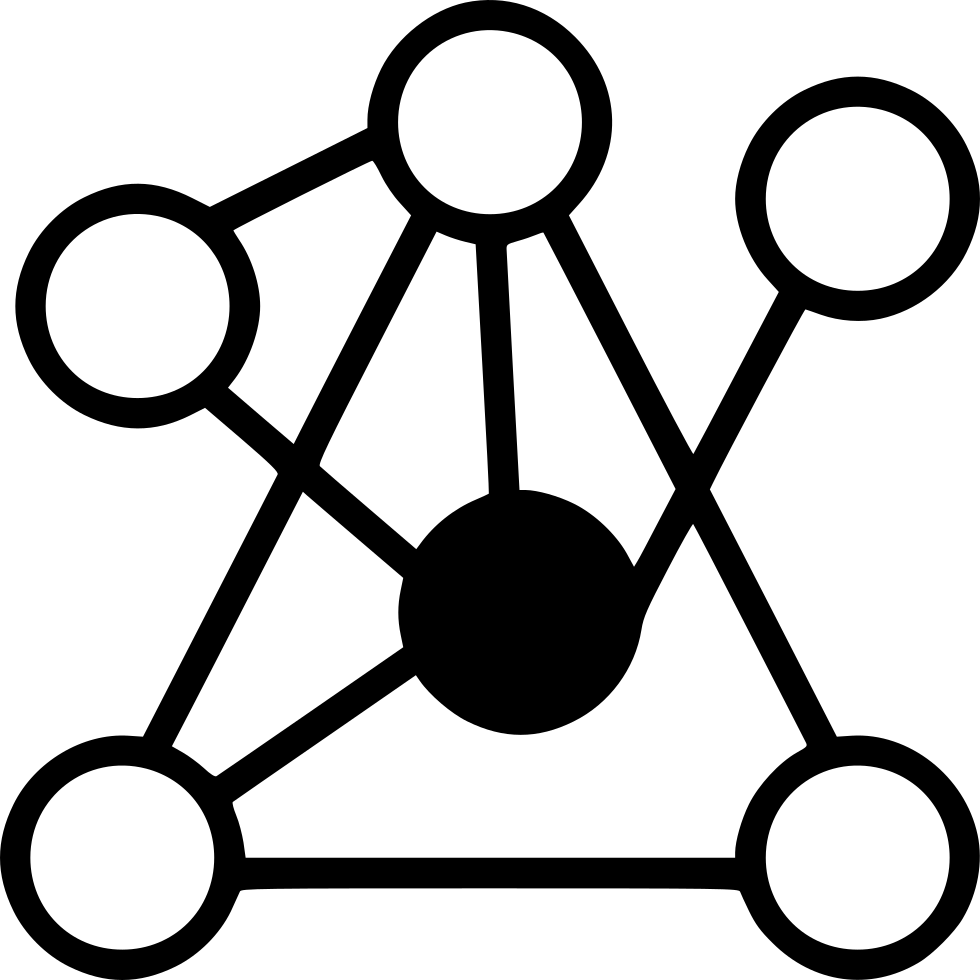 Network Connections Graphic PNG image