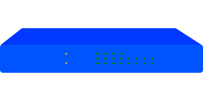 Network Switch Illustration PNG image