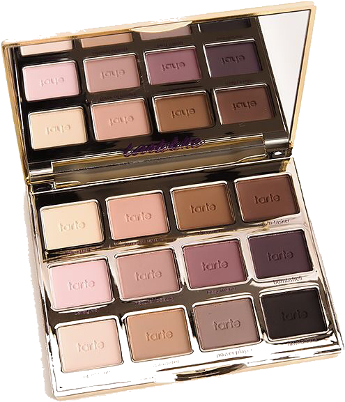 Neutral Eyeshadow Palette Open PNG image