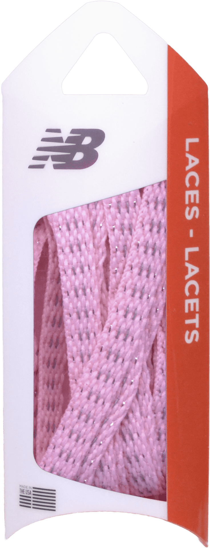 New Balance Pink Shoelaces Packaging PNG image