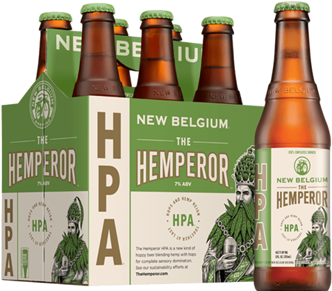 New Belgium The Hemperor H P A Beer PNG image