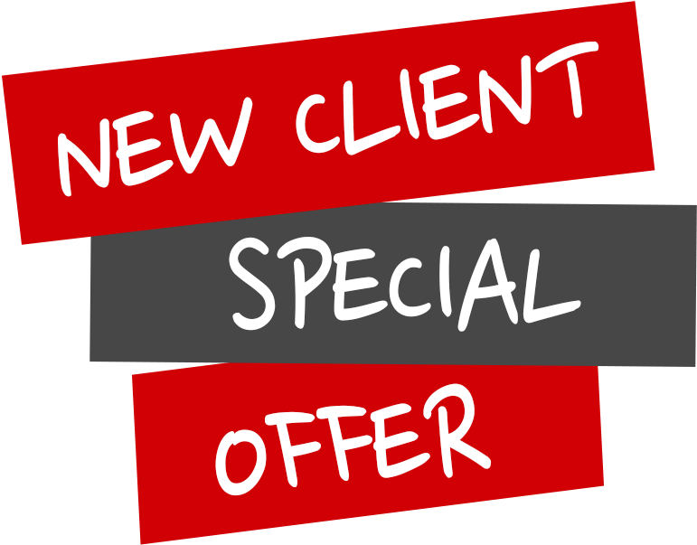 New Client Special Offer Promotion PNG image