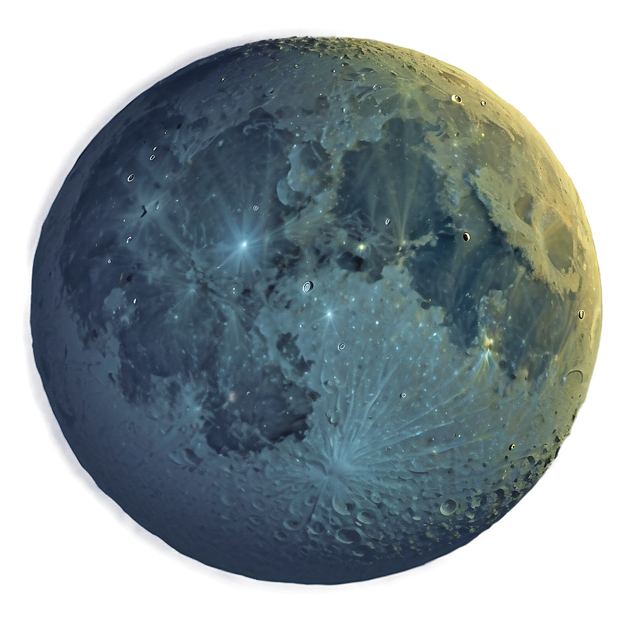 New Moon In Ethereal Light Png 06252024 PNG image