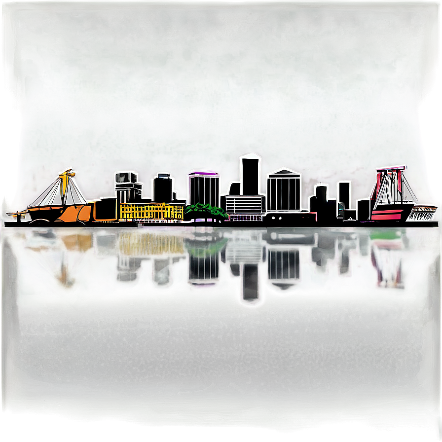 New Orleans Skyline Png Wkl PNG image