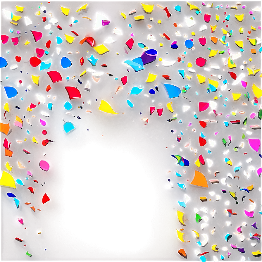 New Year Confetti Png 68 PNG image