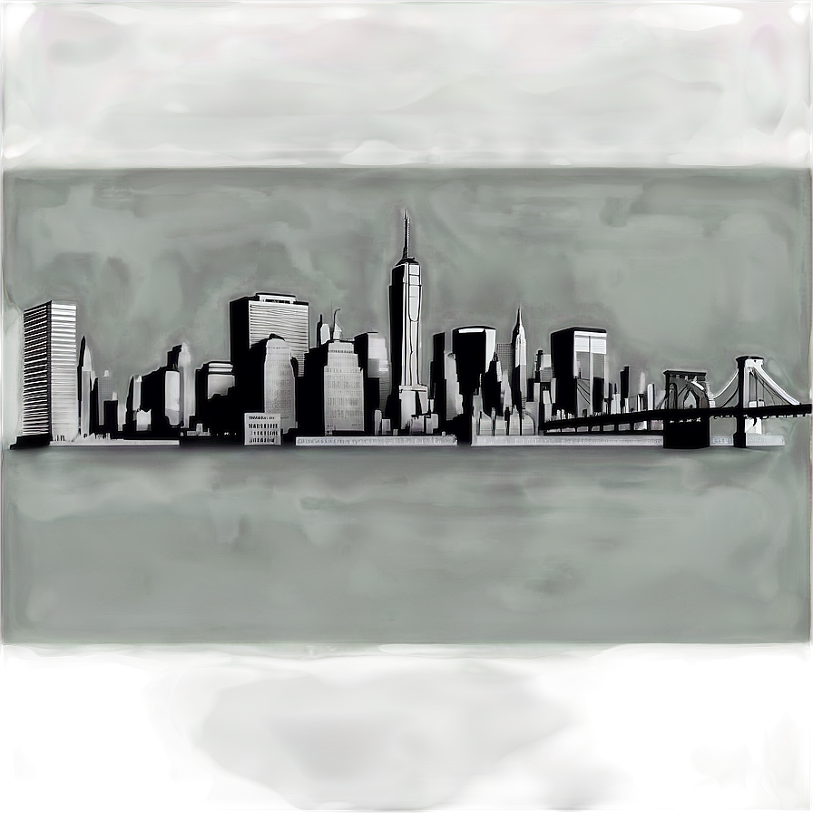 New York City Skyline Png 06122024 PNG image