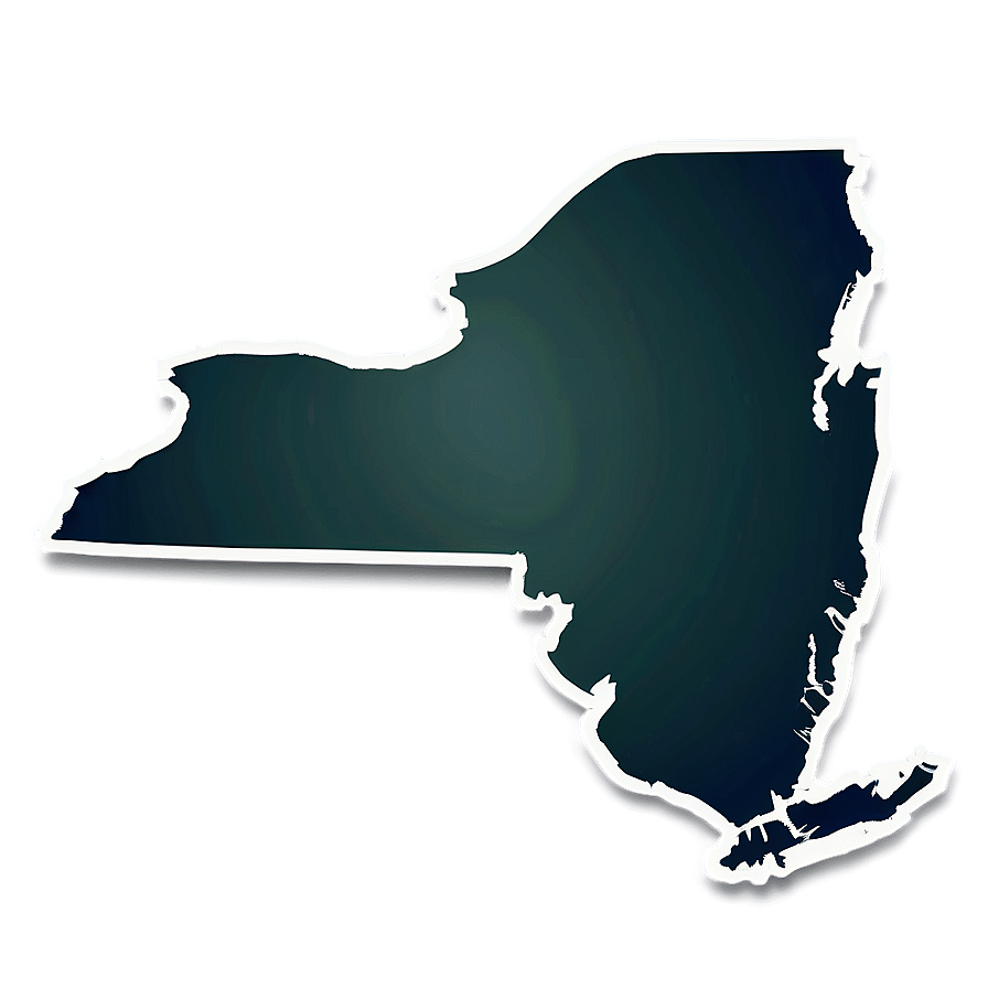 New York State Outline Png 97 PNG image