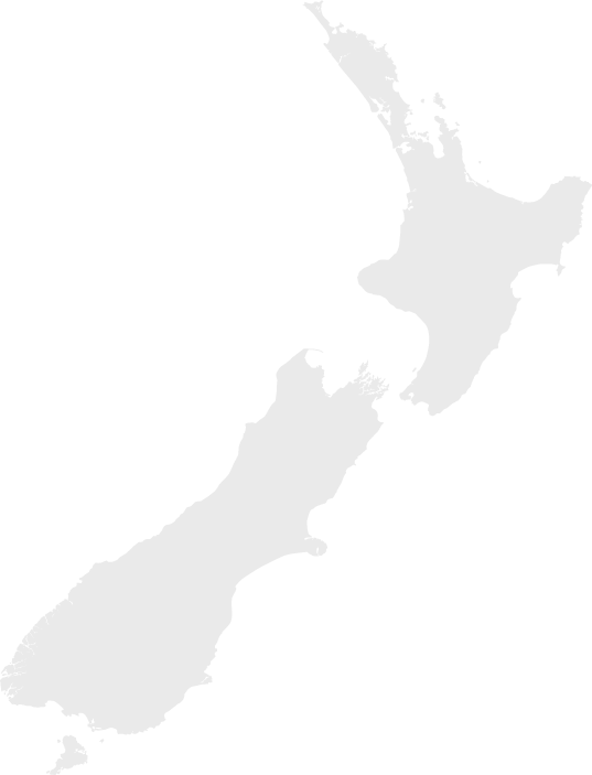 New Zealand Map Silhouette PNG image