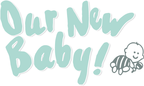 Newborn Baby Celebration Graphic PNG image