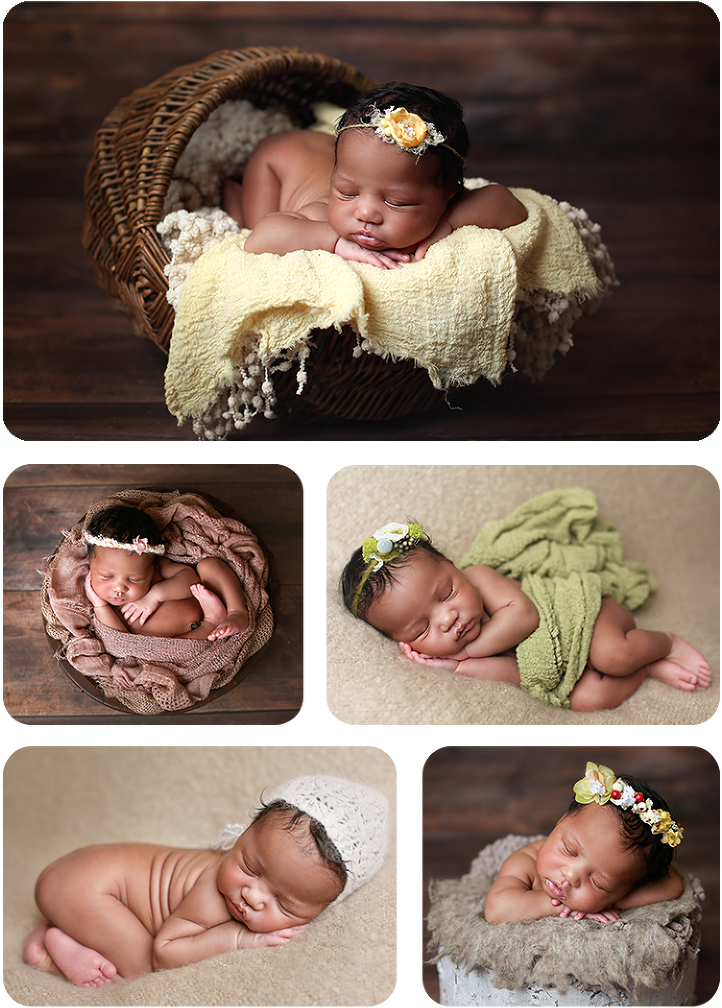 Newborn_ Baby_ Photo_ Collage PNG image