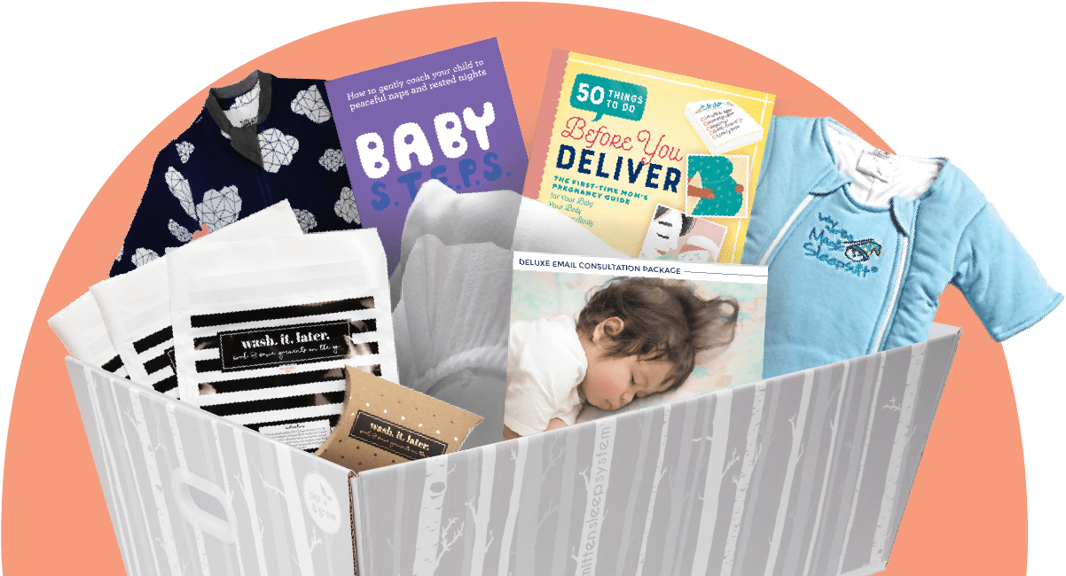Newborn Essentials Gift Box PNG image