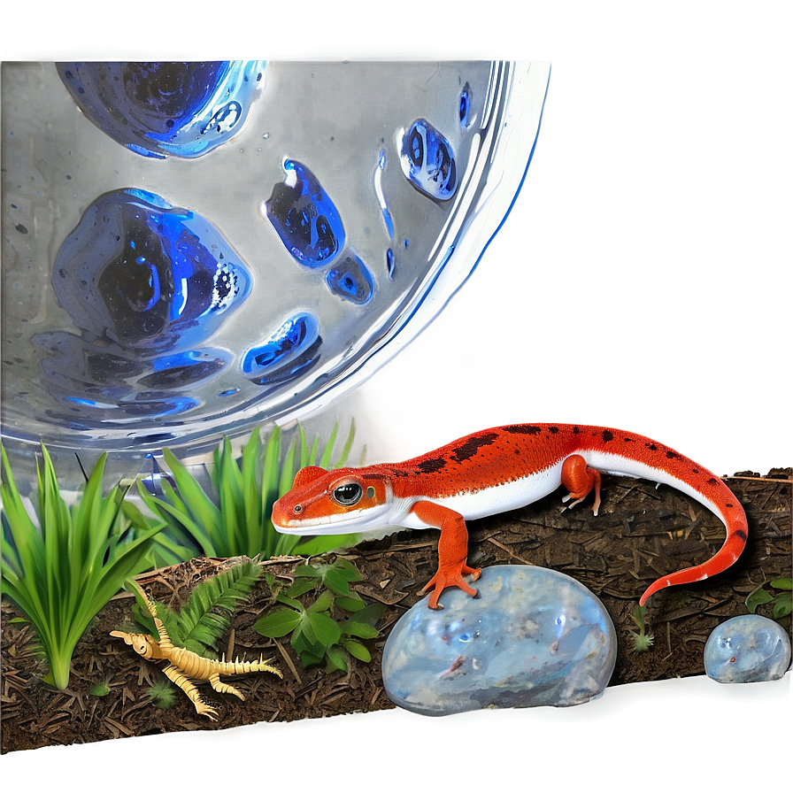 Newt Habitat Scene Png Tcr8 PNG image