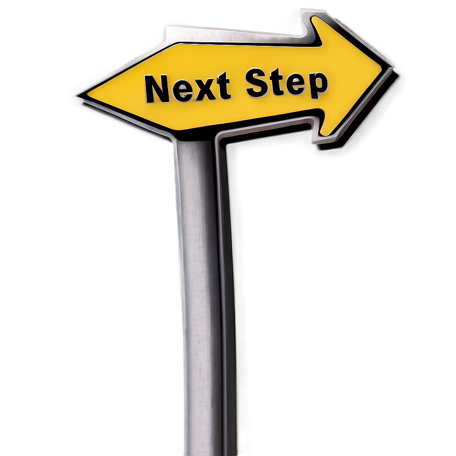 Next Step Arrow Graphic Png 06262024 PNG image