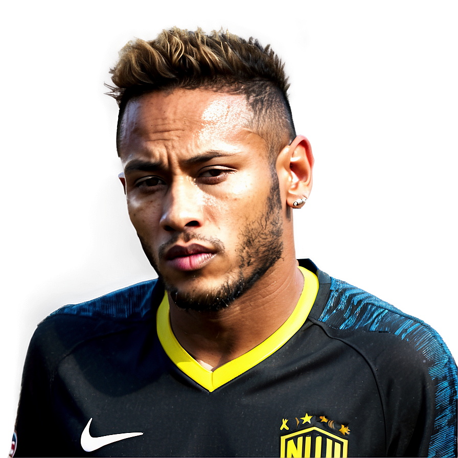 Neymar Hairstyle Collection Png 57 PNG image