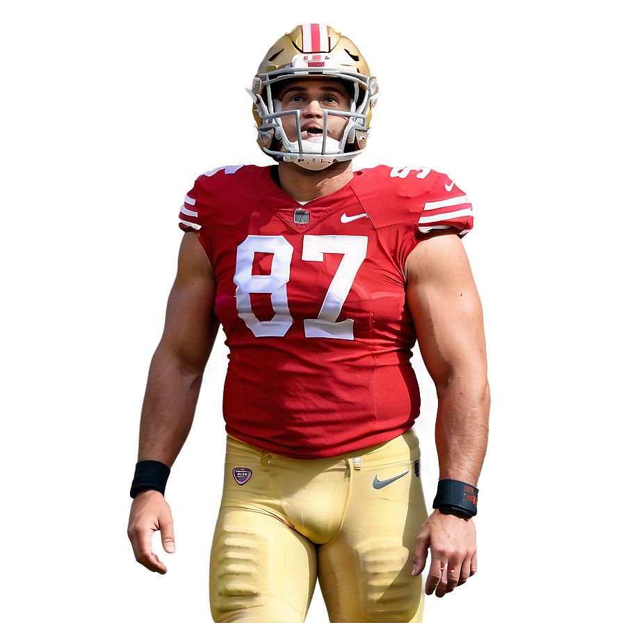 Nick Bosa C PNG image