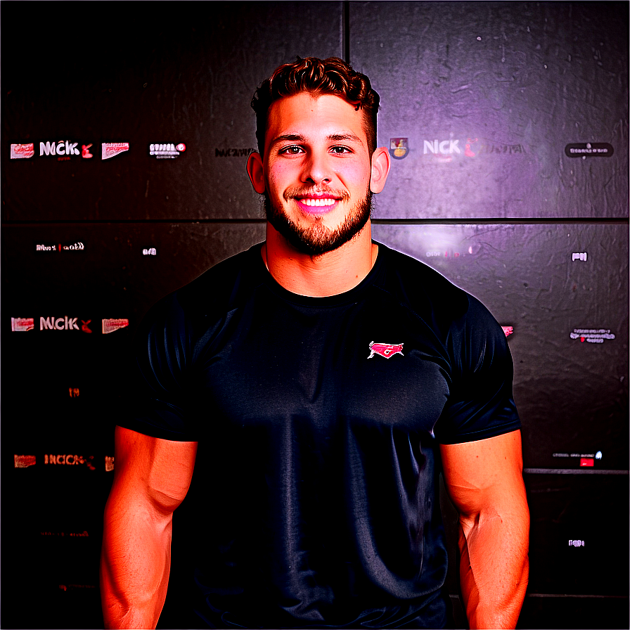 Nick Bosa Charity Event Png 87 PNG image