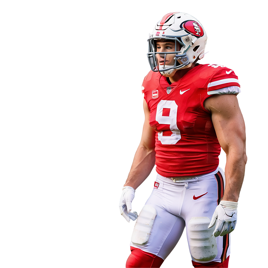 Nick Bosa Sportsmanship Moment Png Hra PNG image