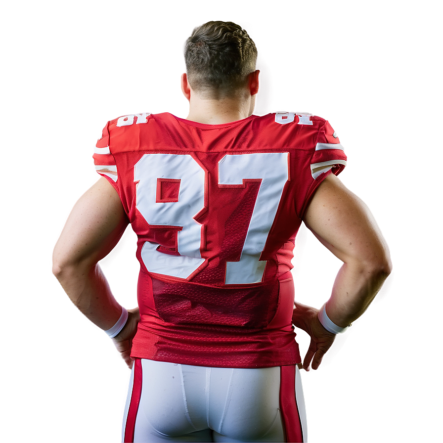 Nick Bosa Teammate Interaction Png 06122024 PNG image